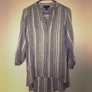 Ellen Tracy ,Long Sleeve Buttom - Down Shirt